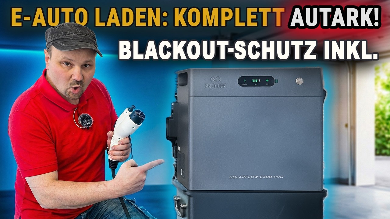 E-Auto laden via Balkonkraftwerk: SolarFlow 2400 Pro ist das neue Power-Center!