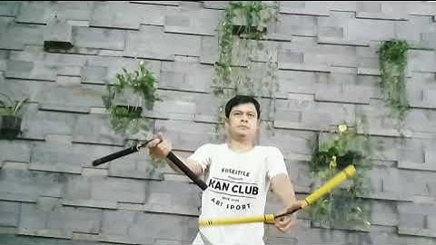 Côn nhị khúc xốp chuyên dùng tập luyện êm tay mà an toàn cho bạn 😜 #kanclub côn nhị khúc