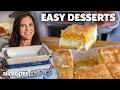 5 Easy Desserts Anyone Can Make (Peach Cobbler Dump Cake, Ice Cream Sandwich Cake & More!)