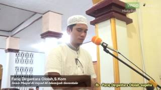 MasyaAllah Suaranya Merdu - Imam Masjid Al-Irsyad Al-Islamiyah Gorontalo