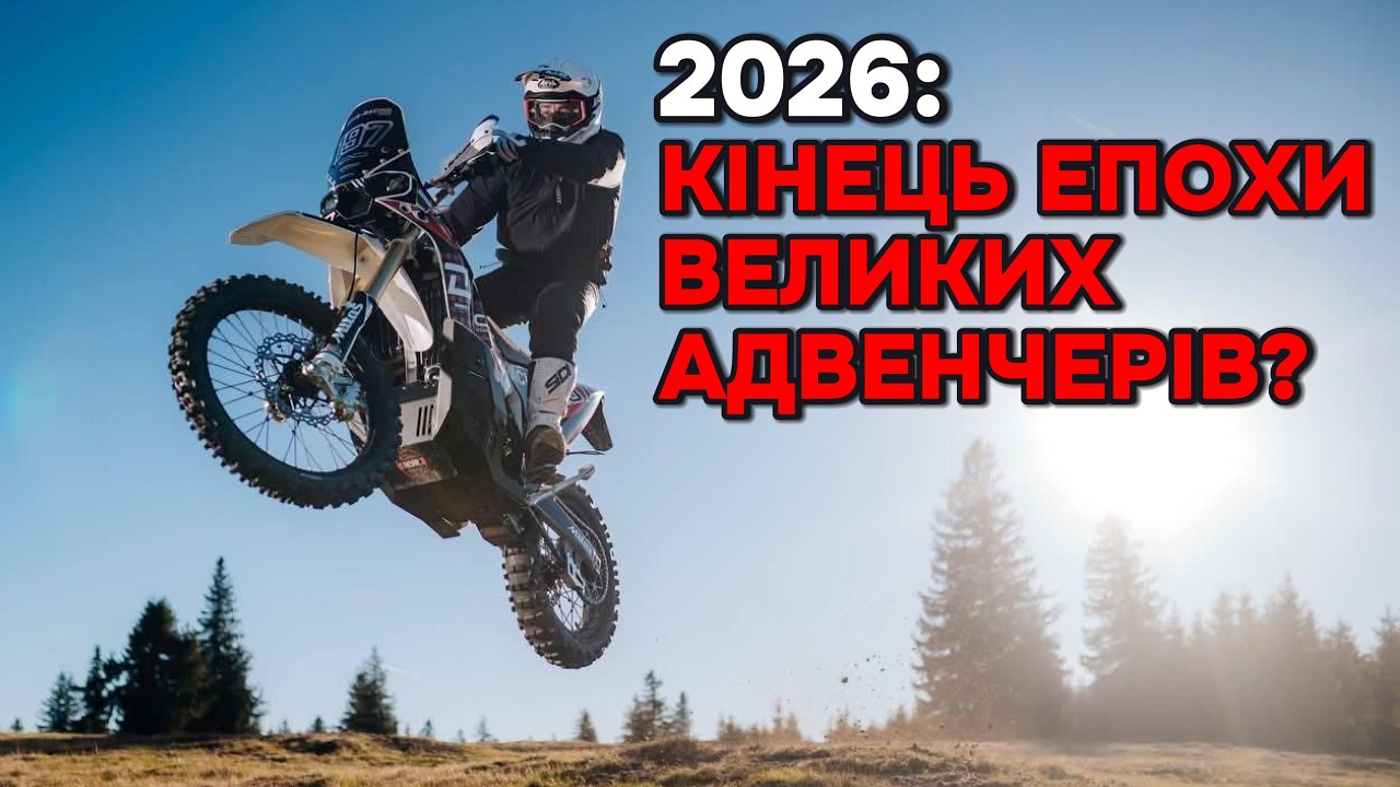 ВАШ МОТОЦИКЛ НАДТО ВАЖКИЙ! Головний тренд 2026!