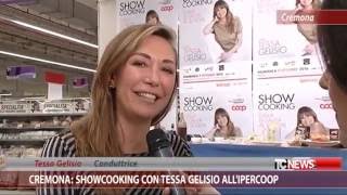 Cremona: Showcooking con Tessa Gelisio all'IperCoop