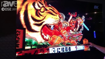DSE 2019: Sharp Unveils Its 80" 8K Display, Available Summer 2019