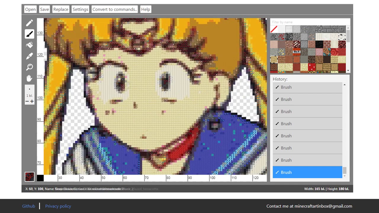 Minecraft Image Converter Online Minecraftart Netlify Com