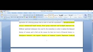 How to write Review Paper (Example 1)