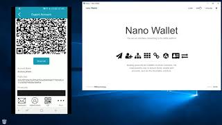 NEM Mobile Wallet Creation and Export to Desktop