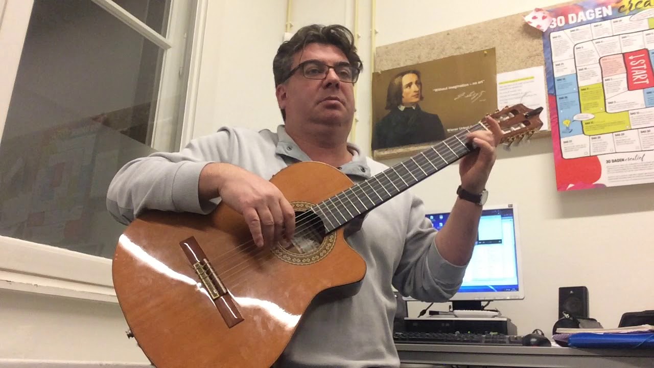 gitaarles Paul Gisberts - Remy Free  Guitar Ttuorial