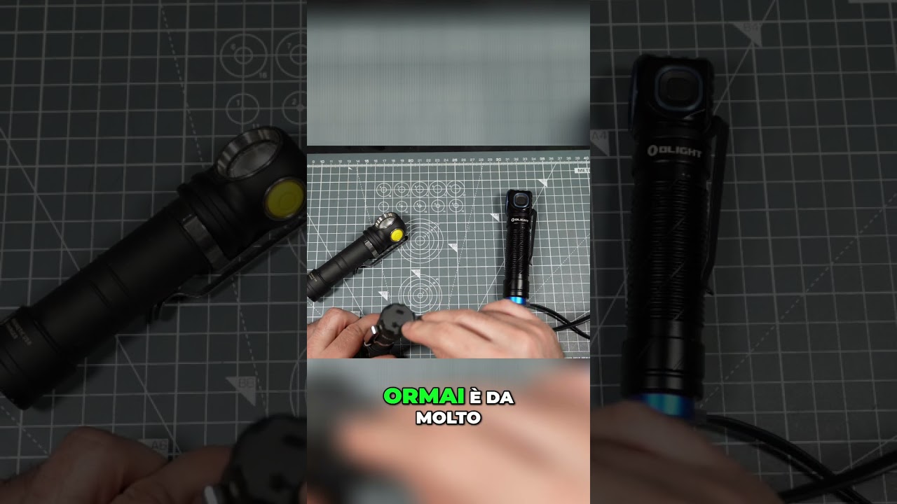 WIZARD C2 WR Mai piú torcia scarica  il trucco per caricarla correttamente!