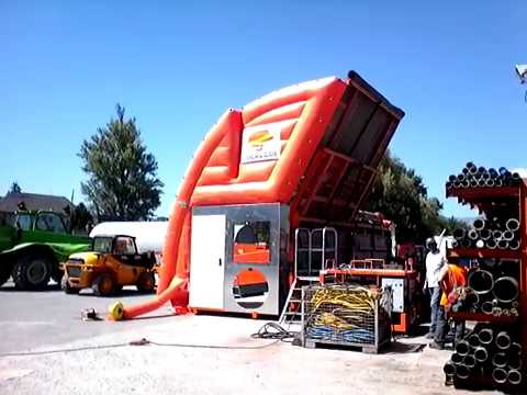 Fabrication d'une tente air captif de chantier pour un menuisier 