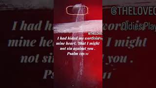 Share this bible verse as many people as possible 🙏 🙌 183/365 Psalm 119:11 #subscribe  #jesusisborn
