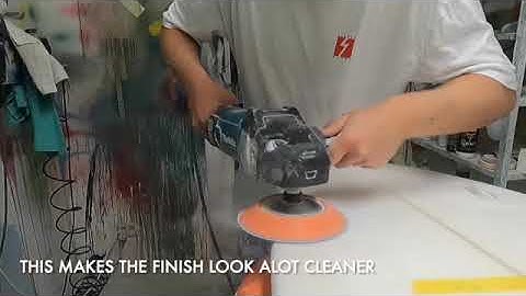 SURFBOARD REPAIR - DING REPAIR PREPARATION FOR FCS2 PLUG REPAIR