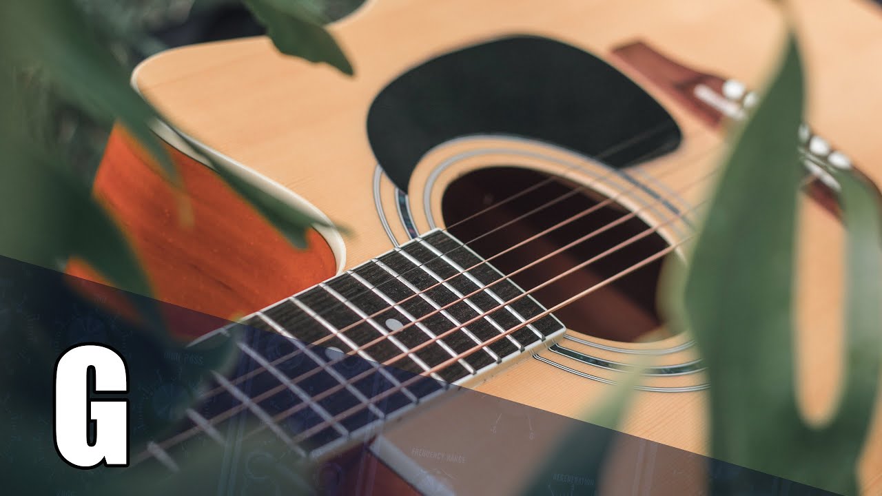 Tender Acoustic Guitar Backing Track In G Major