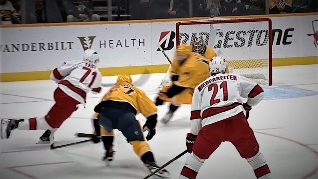 Jesper Fast Absolutely SNIPES The Top Corner On Juuse Saros
