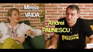 Andrei Păunescu la Mirela Vaida acasă