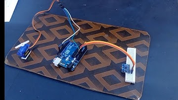 How To Make Gyroscopic sencer using arduno, mpu6050, and servo moter, #ABTOYZ