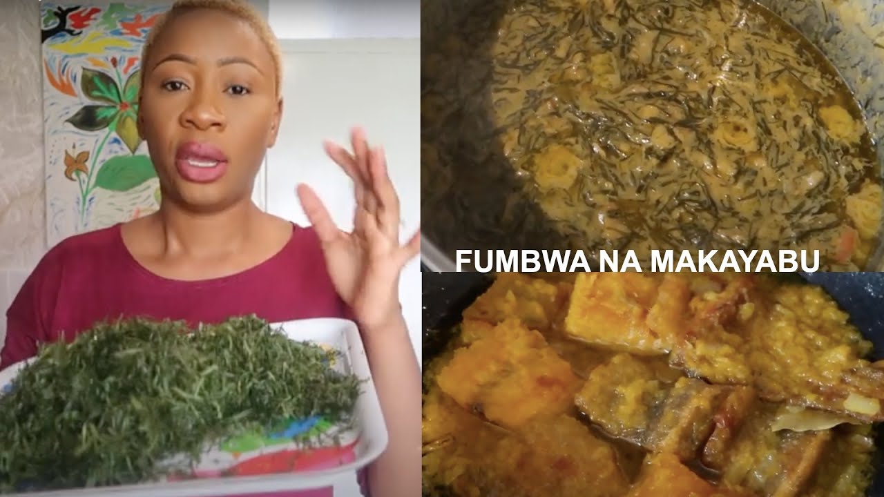 Recette: Fumbwa et makayabu | Meilleure épices pour fumbwa a la congolaise