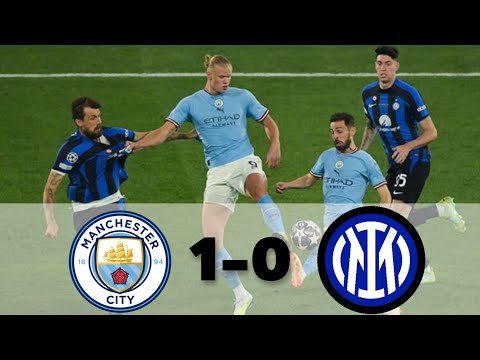 Manchester City 1 - 0 İnter I MAÇ ÖZETİ - UCL Finali