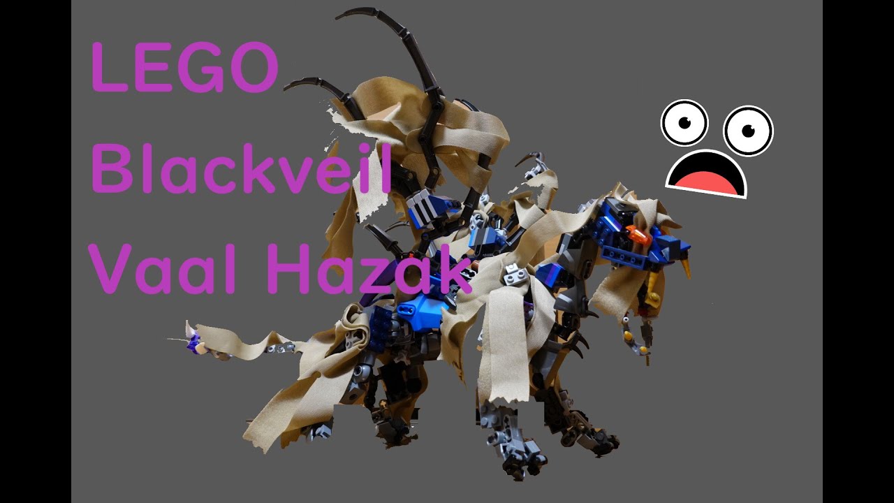 レゴモンハン 死を纏うヴァルハザク作ってみた Lego Blackveil Vaal Hazak モンスターハンターライズ予約記念製作 Youtube