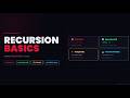 RECURSION VIUSALIZED | COMPLETE DSA IN JAVA