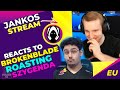 Jankos Reacts to G2 BrokenBlade ROASTING Szygenda