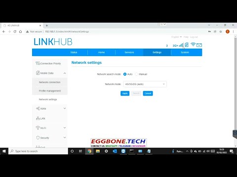 How to Unlock Alcatel HH71 / HH72 Linkhub 4G LTE WiFi Router