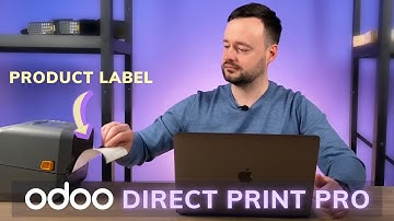 How to print product labels from Odoo directly to a printer with 1 click? Odoo Direct Print PRO