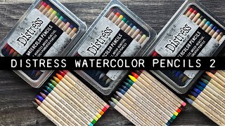 Tim Holtz Distress Watercolor Pencils 2
