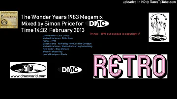 The Wonder Years 1983 Megamix - DMC Mix by Simon Price February 2013)