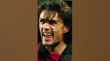Thumbnail of When Maldini made the scariest Milan ultras kneel for him 🥵🐐 #shorts sh