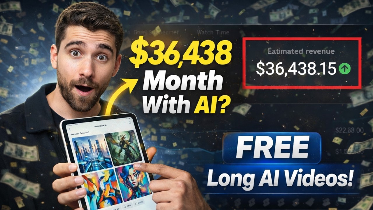How To Make AI Videos & Earn $36,438/Month in 2026 | FREE Long AI Videos | Make Money Online