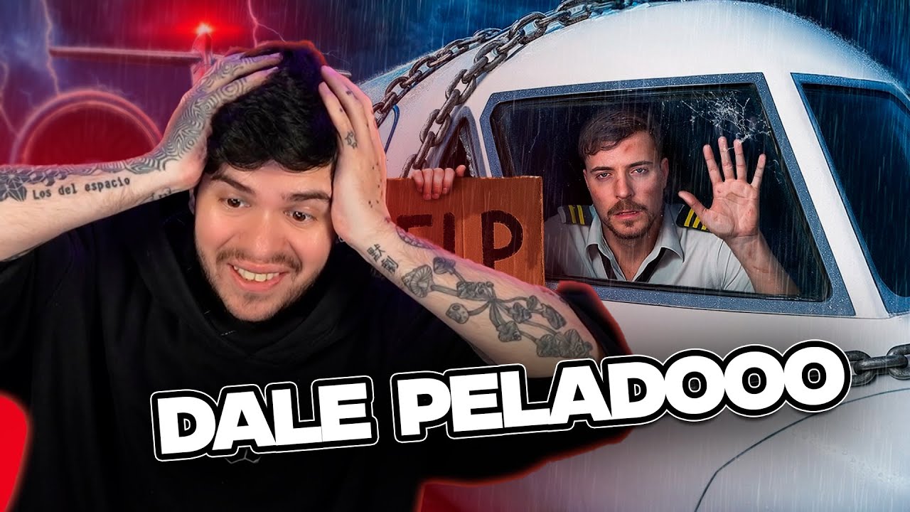 EL DEMENTE VE MR BEAST SOBREVIVIENDO 100 DIAS EN UN AVION