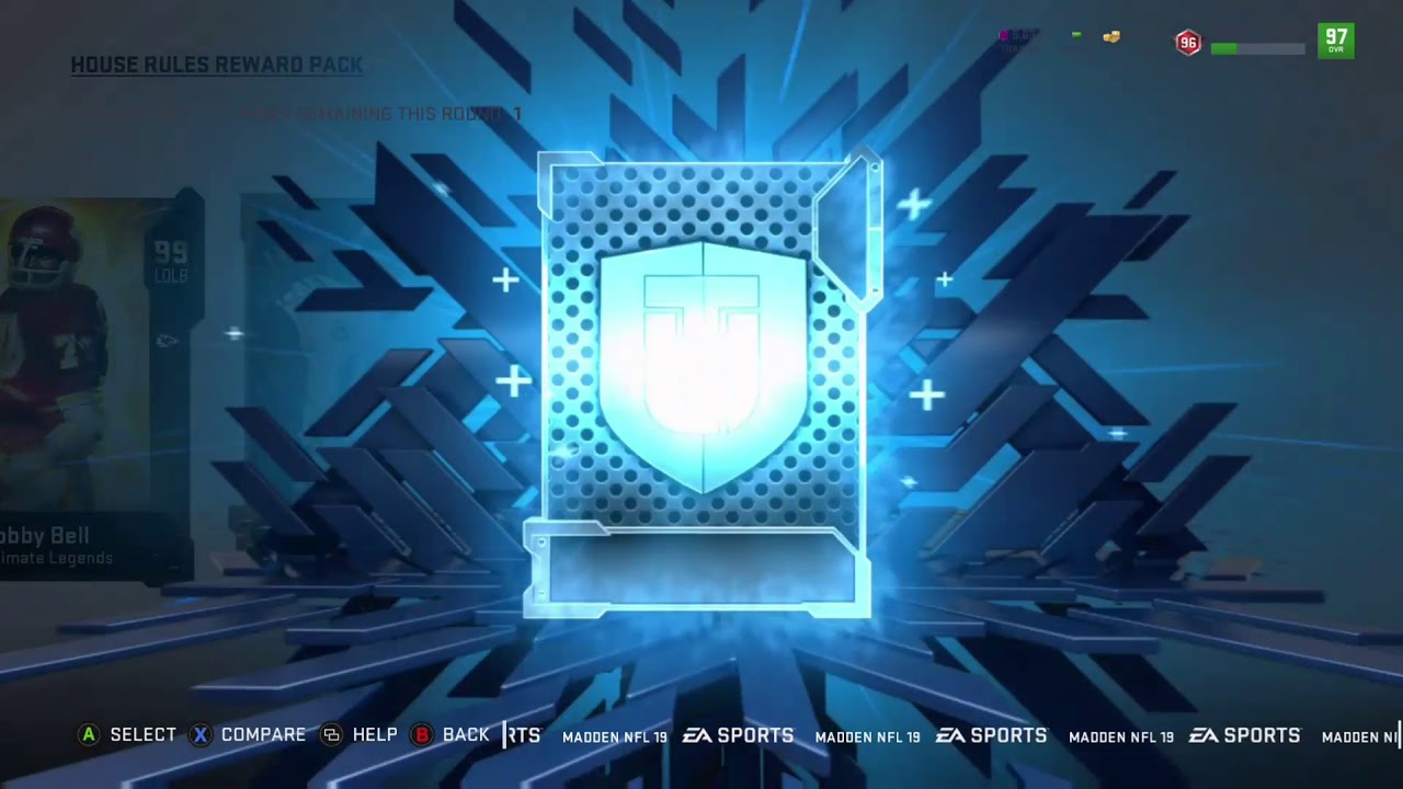 94 Ovr Fantasy pack + Free 99 ovr Position Hero (madden 19)