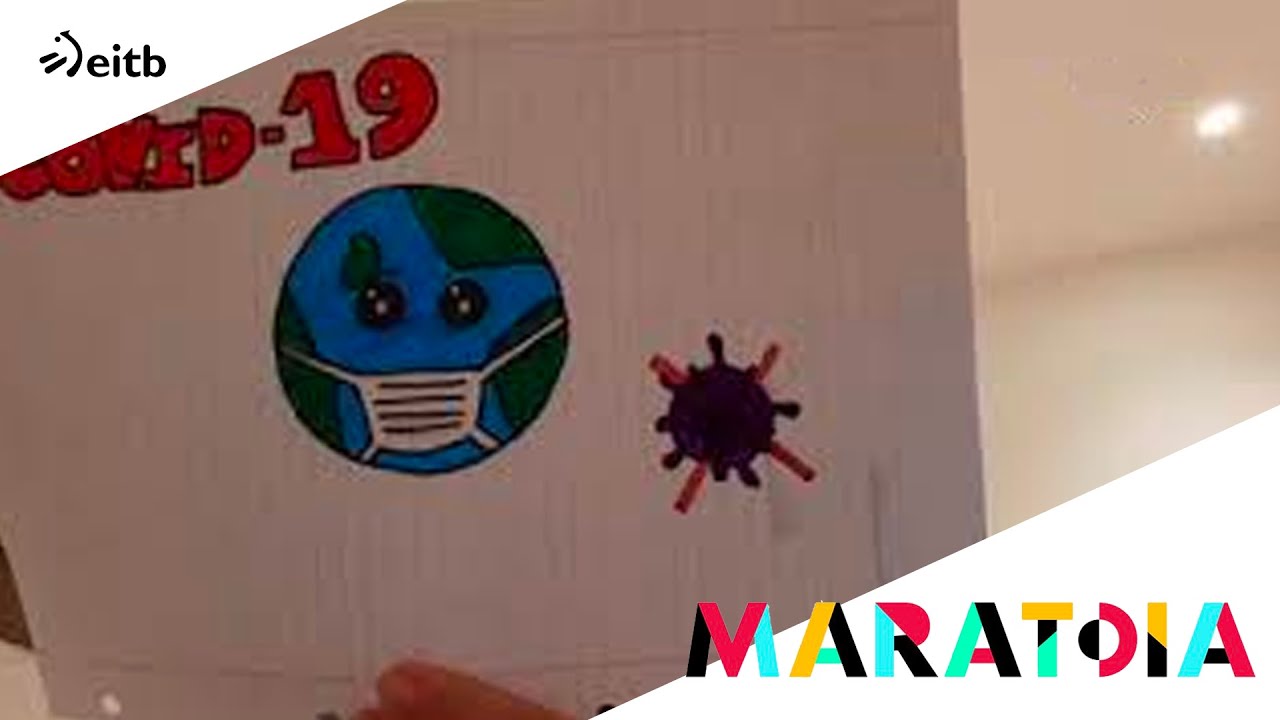 Marrazkiekin egindako bideoklipa bidali digute Herrikide Ikastetxeko DBH1eko ikasleek