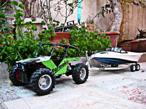 How to make an rc boat trailer from scratch ! - YouTube