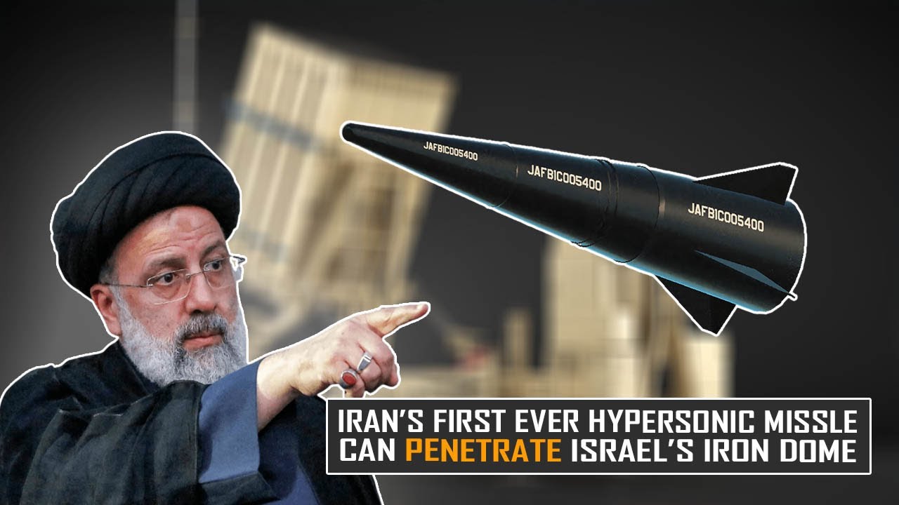 Horrible! Iran unveiled its firstever mach15 hypersonic missile, can