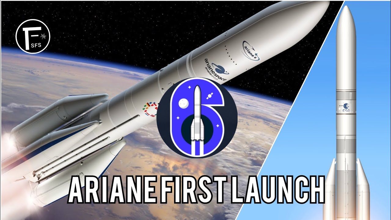 Ariane 6 First Launch in Spaceflight Simulator +bp #rocket #sfs # ...