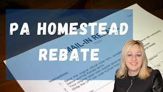 PA Homestead Tax Rebate
