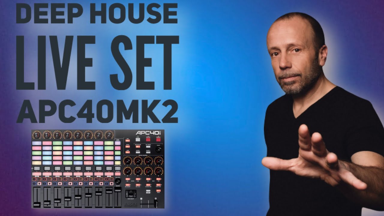 Alex Fain - 66 min Live - Deep House - Apc40 MKII