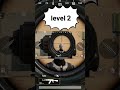 level wise damage AKM gun in #bgmi #gaming #shorts