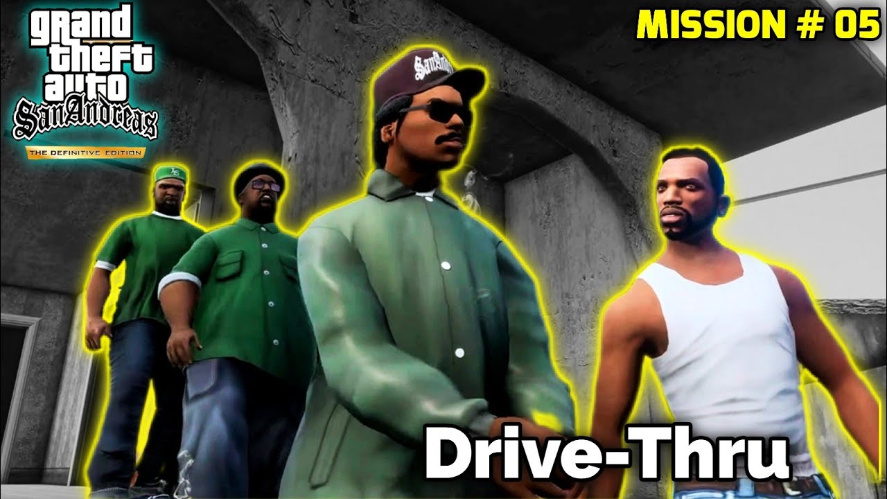 GTA San Andreas Definitive Edition Walkthrough Mission 5 Gameplay ...