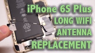 Hervir Mutuo Un fiel iPhone 6S Plus Long WiFi Antenna Replacement - YouTube