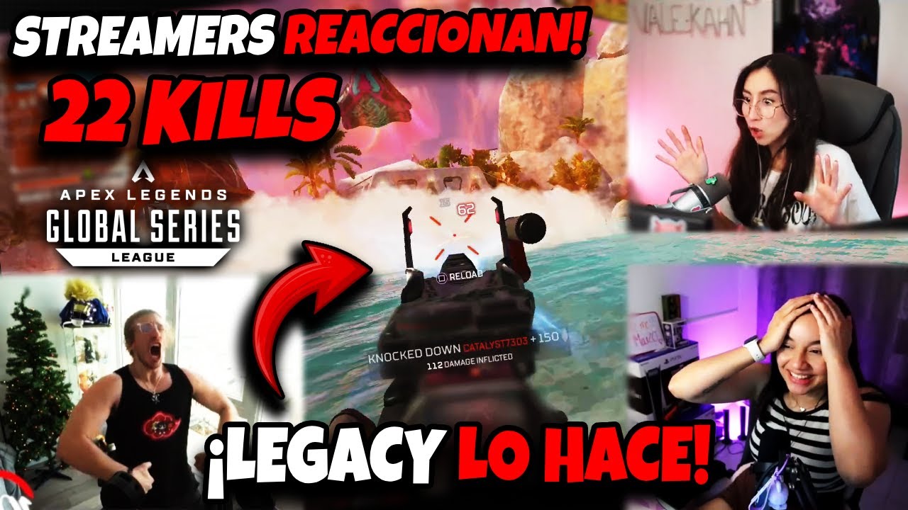 STREAMERS REACCIONAN A LA MEJOR PARTIDA DE LEGACY