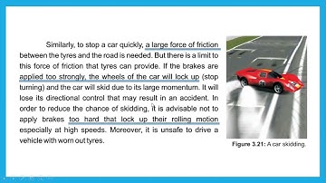 9 Physics : Braking , Skidding , Advantages and Disadvantages of Friction