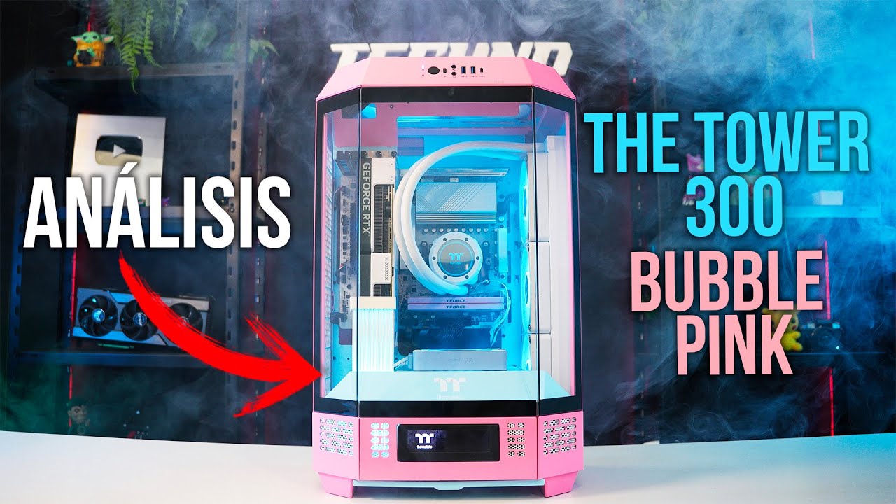 THERMALTAKE THE TOWER 300 BUBBLE PINK 🌸 ANÁLISIS, MONTAJE Y RENDIMIENTO