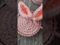 Orejitas de conejo a crochet - ideas by Lita #shorts #short #shortvideo #shortsknittingdesign