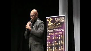 PGM UK -  Anthony Faulkner Of USA P Live  - Gospel Music  LEGENDARY Awards 2018