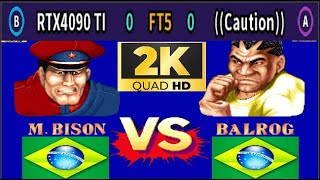 Street Fighter II: Champion Edition - RTX4090 TI VS ((Caution)) - FT5