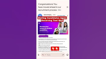Accenture Congratulations Mail | Test Mail, 2 Times Offer Letter Already Received #accenture