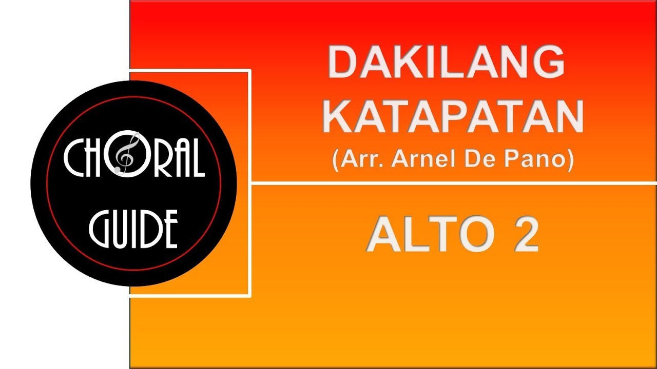 Dakilang Katapatan   ALTO 2