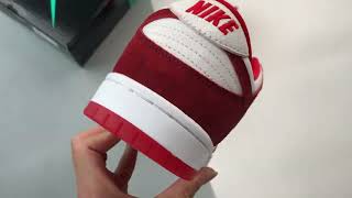 Nike SB Dunk Low Valentines Day University Red White 313170 662